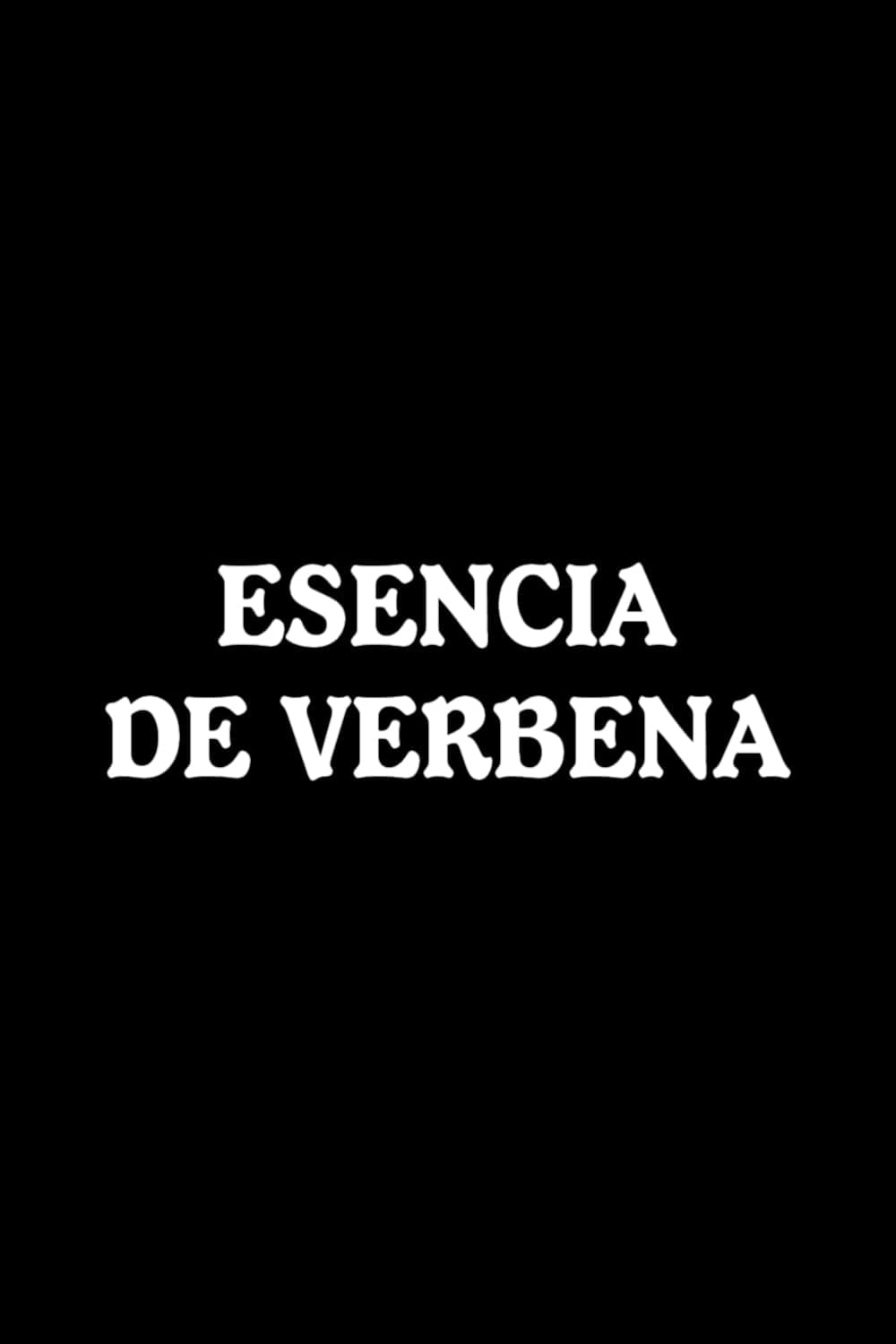 Esencia de verbena