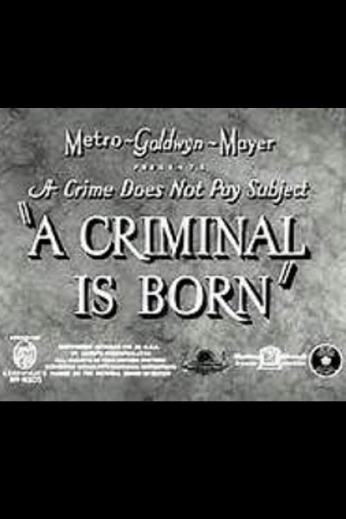 A Criminal Is Born