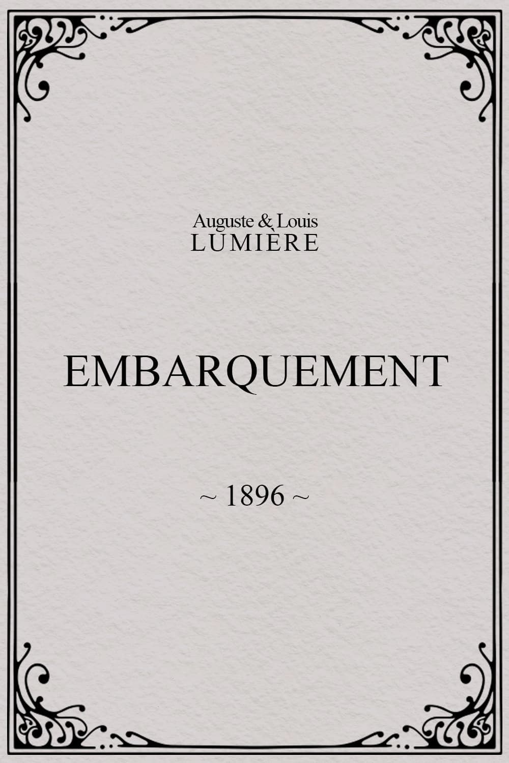 Evian: Embarquement